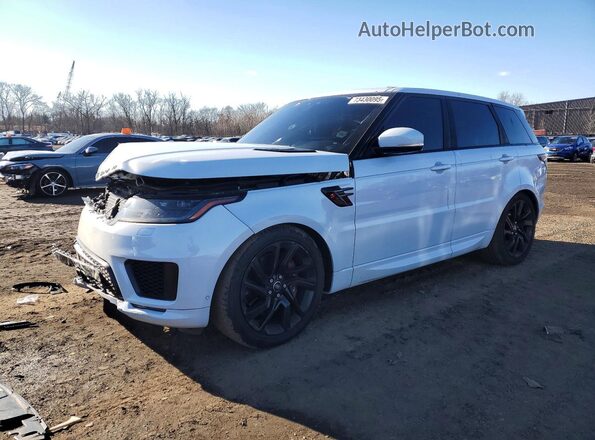 SALWR2RE1KA816473 2019 LAND ROVER RANGE Белый Передняя левая четверть