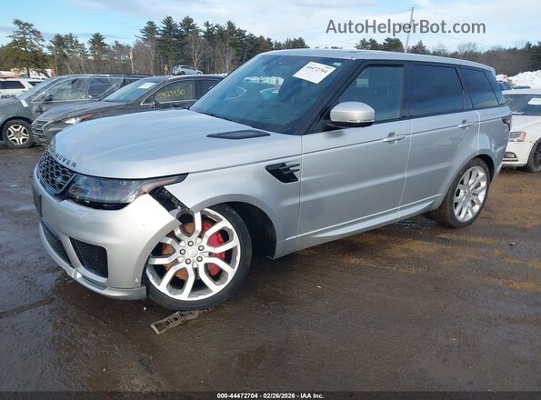 SALWR2RE1KA835976 2019 LAND ROVER RANGE ROVER SPORT Silver Przód lewy