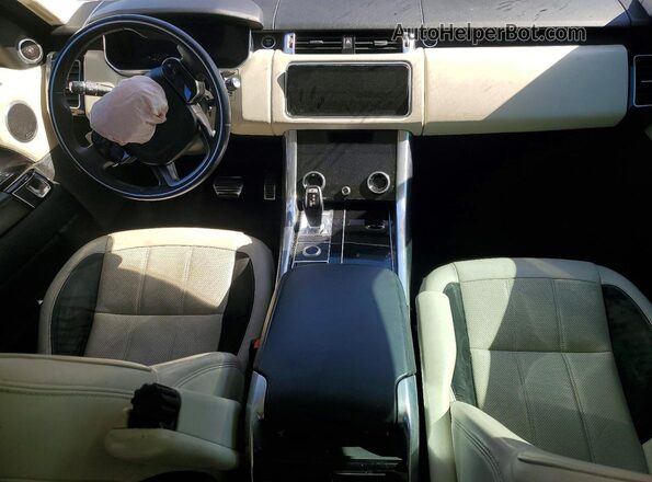 SALWR2RE8JA187809 2018 LAND ROVER RANGE Red Widok deski rozdzielczej