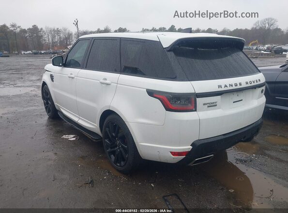 SALWR2RE9KA855666 2019 LAND ROVER RANGE ROVER SPORT White Trasero izquierdo