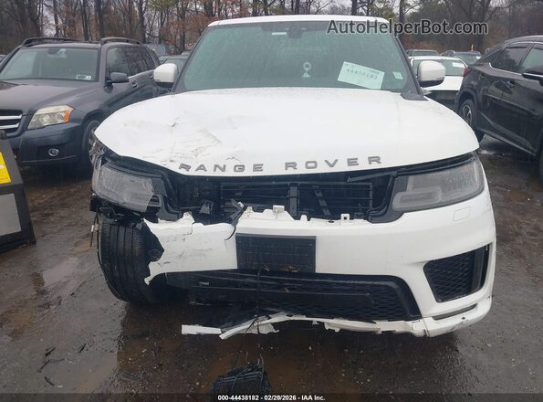 SALWR2RE9KA855666 2019 LAND ROVER RANGE ROVER SPORT White Vista frontal