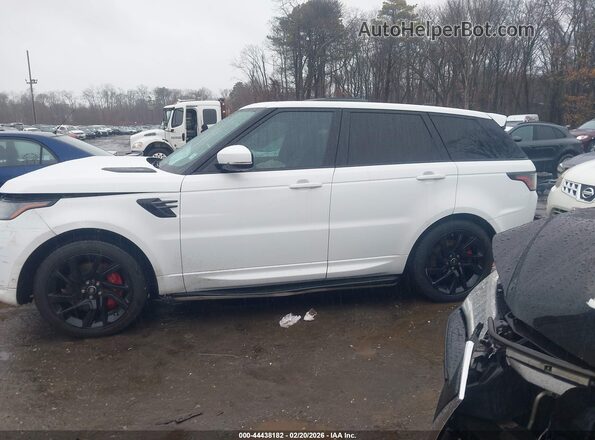 SALWR2RE9KA855666 2019 LAND ROVER RANGE ROVER SPORT White Vista interior trasera