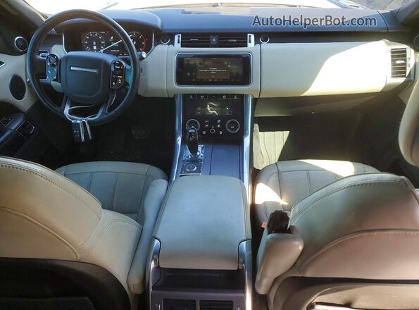 SALWR2RK5KA853466 2019 LAND ROVER RANGE Silver Vista del salpicadero