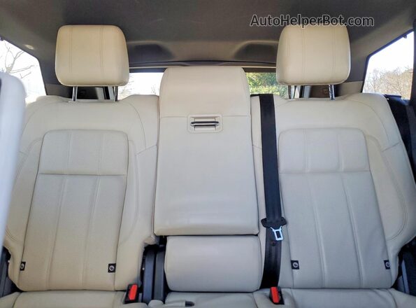 SALWR2RK5KA853466 2019 LAND ROVER RANGE Silver Vista de los asientos traseros