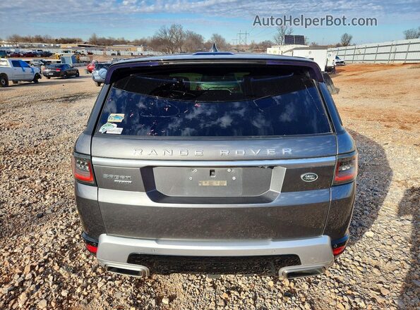 SALWR2RK8JA193342 2018 LAND ROVER RANGE Серый Вид салона спереди