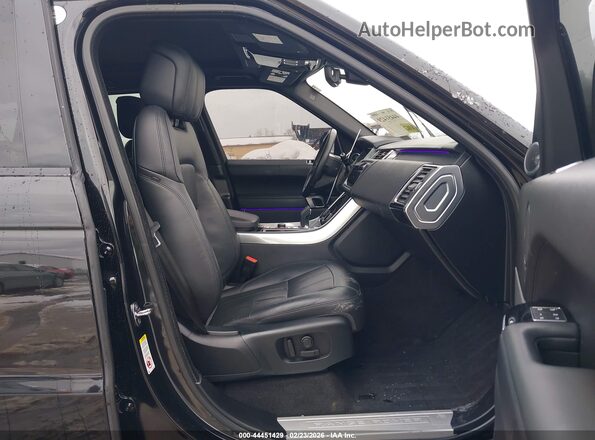 SALWR2RU0KA875800 2019 LAND ROVER RANGE ROVER SPORT Черный Вид салона спереди