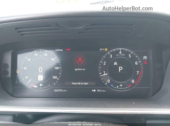 SALWR2RU0KA875800 2019 LAND ROVER RANGE ROVER SPORT Черный Вид задних сидений