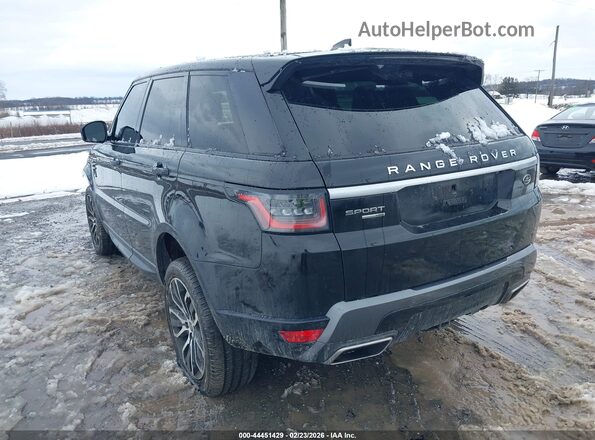 SALWR2RU0KA875800 2019 LAND ROVER RANGE ROVER SPORT Черный Задняя левая четверть