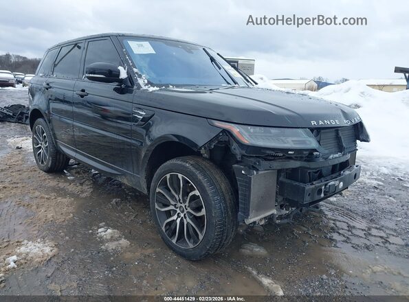 SALWR2RU0KA875800 2019 LAND ROVER RANGE ROVER SPORT Черный Передняя правая четверть