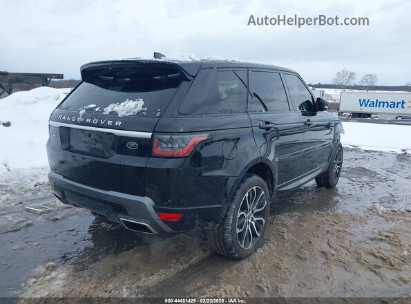 SALWR2RU0KA875800 2019 LAND ROVER RANGE ROVER SPORT Черный Задняя правая четверть