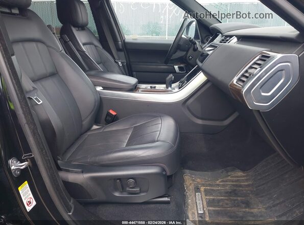 SALWR2RU4KA870289 2019 LAND ROVER RANGE ROVER SPORT Черный Вид салона спереди