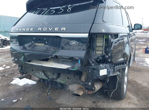 SALWR2RU4KA870289 2019 LAND ROVER RANGE ROVER SPORT Черный Вид спереди