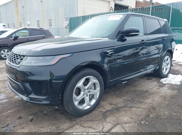 SALWR2RU4KA870289 2019 LAND ROVER RANGE ROVER SPORT Черный Передняя левая четверть