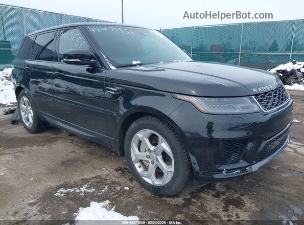 SALWR2RU4KA870289 2019 LAND ROVER RANGE ROVER SPORT Черный Передняя правая четверть