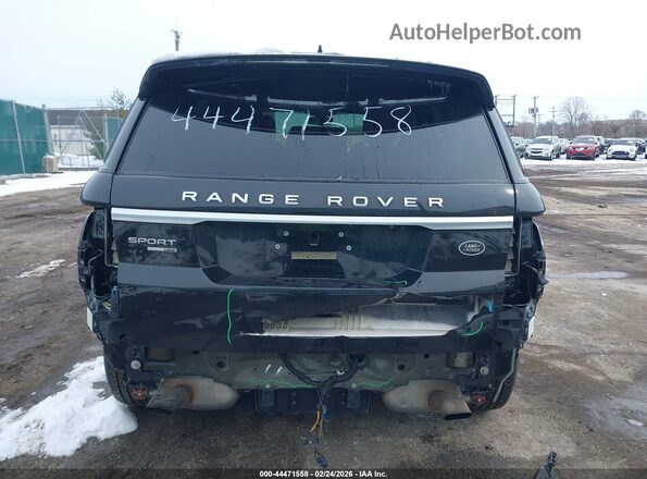 SALWR2RU4KA870289 2019 LAND ROVER RANGE ROVER SPORT Черный 
