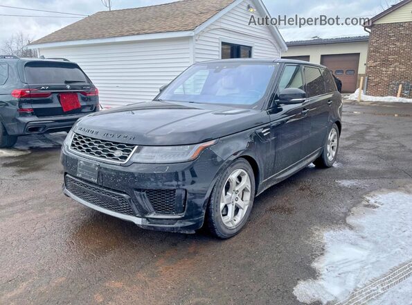 SALWR2RU6KA861920 2019 LAND ROVER RANGE Черный Передняя левая четверть