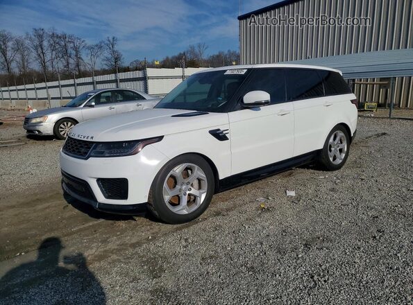 SALWR2RV0JA195712 2018 LAND ROVER RANGE ROVER Белый Передняя левая четверть