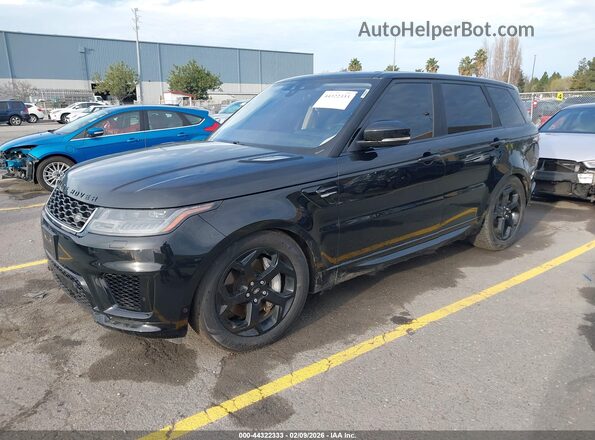 SALWR2RV2KA832746 2019 LAND ROVER RANGE ROVER SPORT Black Przód lewy
