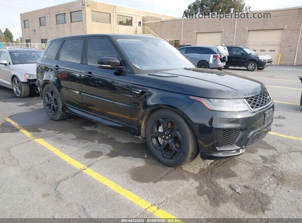 SALWR2RV2KA832746 2019 LAND ROVER RANGE ROVER SPORT Black Przód prawy