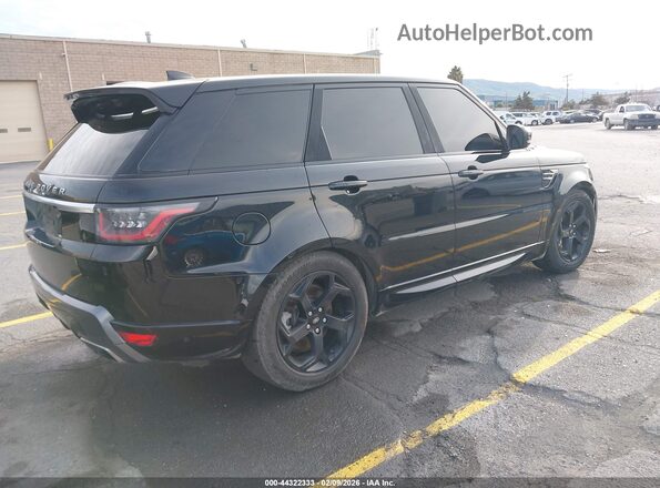 SALWR2RV2KA832746 2019 LAND ROVER RANGE ROVER SPORT Black Tył prawy
