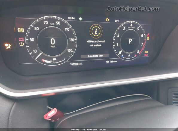 SALWR2RV2KA832746 2019 LAND ROVER RANGE ROVER SPORT Black Widok tylnych siedzeń