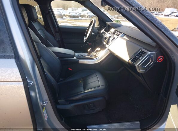 SALWR2RVXJA699264 2018 LAND ROVER RANGE ROVER SPORT Silver Widok wnętrza z przodu
