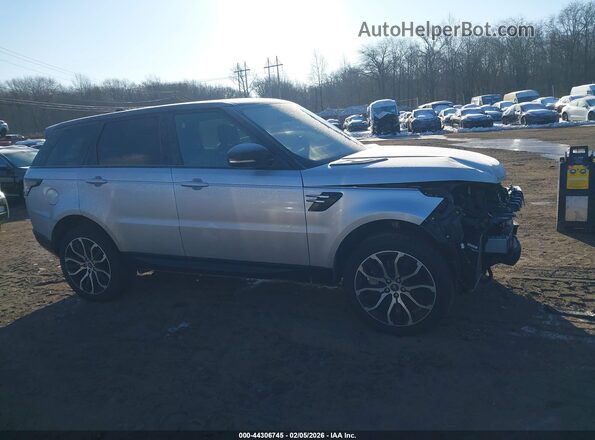 SALWR2RVXJA699264 2018 LAND ROVER RANGE ROVER SPORT Silver Widok wnętrza z tyłu