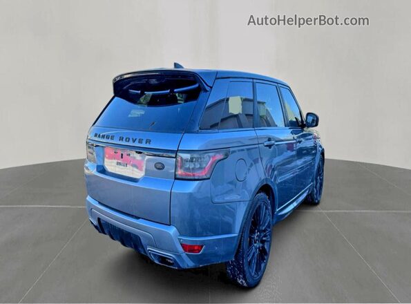 SALWR2RVXKA823843 2019 LAND ROVER RANGE ROVER Синий Вид спереди