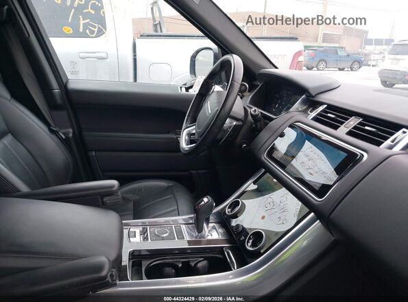 SALWR2SE3LA876668 2020 LAND ROVER RANGE ROVER SPORT Gray Widok wnętrza z przodu