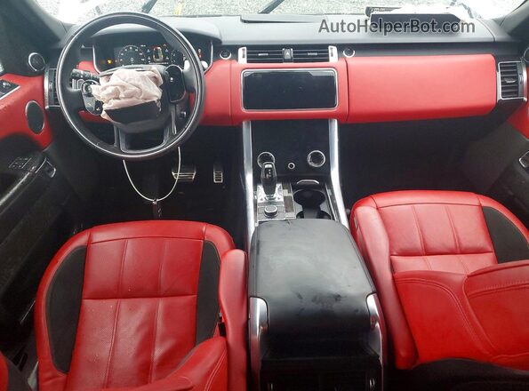 SALWR2SE7NA228690 2022 LAND ROVER RANGE Белый Вид панели приборов