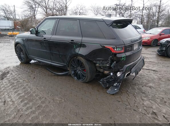 SALWR2SE8NA221019 2022 LAND ROVER RANGE ROVER SPORT Черный Задняя левая четверть