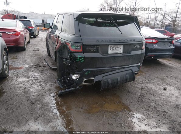 SALWR2SE8NA221019 2022 LAND ROVER RANGE ROVER SPORT Черный Вид спереди