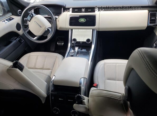 SALWR2SU1NA224092 2022 LAND ROVER RANGE Серебряный Вид панели приборов