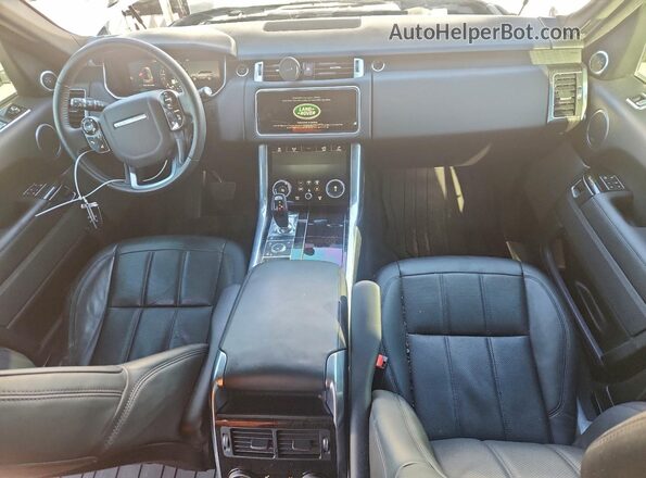 SALWR2SU2LA889130 2020 LAND ROVER RANGE Белый Вид панели приборов
