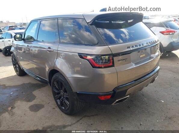 SALWR2SU2MA785254 2021 LAND ROVER RANGE ROVER SPORT Pewter Задняя левая четверть