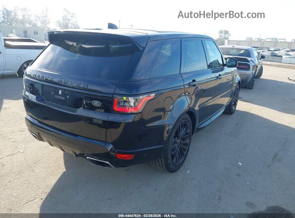 SALWR2SU3NA211201 2022 LAND ROVER RANGE ROVER SPORT Черный Задняя правая четверть