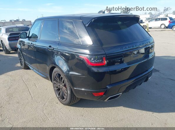 SALWR2SU3NA211201 2022 LAND ROVER RANGE ROVER SPORT Черный Задняя левая четверть
