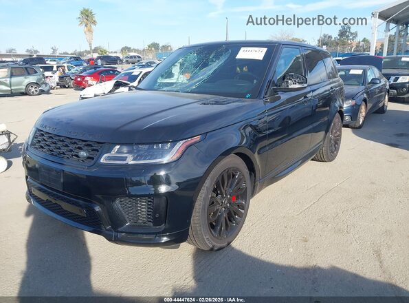 SALWR2SU3NA211201 2022 LAND ROVER RANGE ROVER SPORT Черный Передняя левая четверть