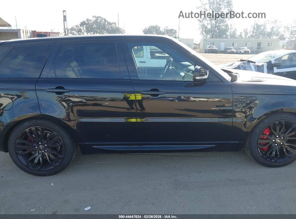 SALWR2SU3NA211201 2022 LAND ROVER RANGE ROVER SPORT Черный Вид задней части салона