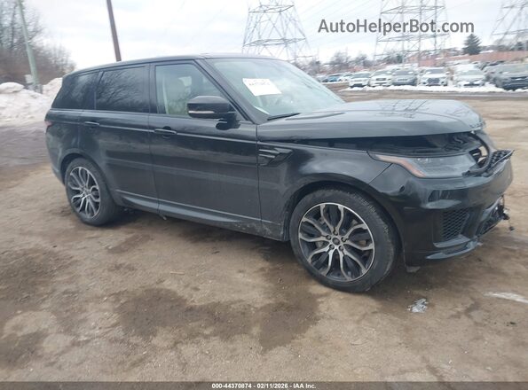 SALWR2SU4NA796418 2022 LAND ROVER RANGE ROVER SPORT Черный Передняя правая четверть