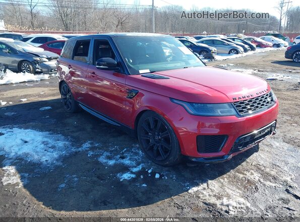 SALWR2SU5LA735902 2020 LAND ROVER RANGE ROVER SPORT Красный Передняя правая четверть