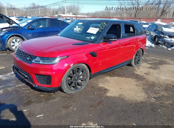SALWR2SU5LA735902 2020 LAND ROVER RANGE ROVER SPORT Красный Передняя левая четверть