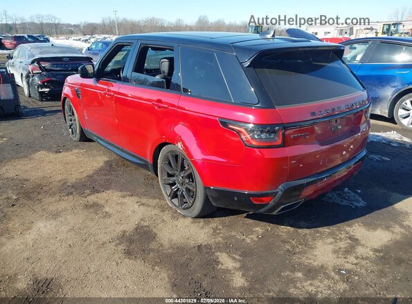 SALWR2SU5LA735902 2020 LAND ROVER RANGE ROVER SPORT Красный Задняя левая четверть