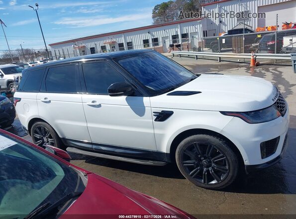 SALWR2SUXMA756407 2021 LAND ROVER RANGE ROVER SPORT Белый Вид задней части салона
