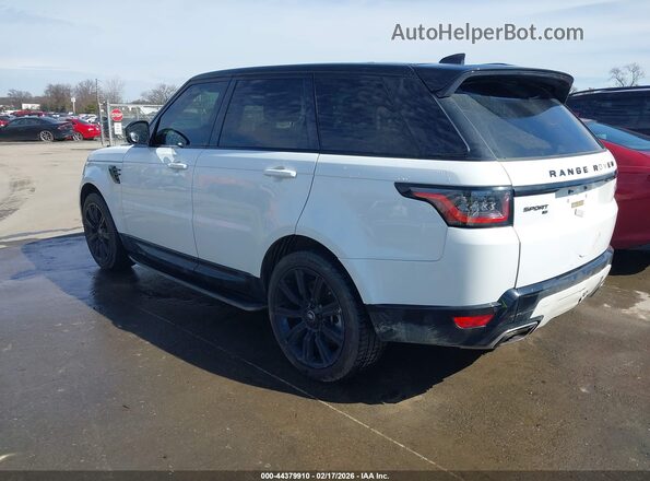 SALWR2SUXMA756407 2021 LAND ROVER RANGE ROVER SPORT Белый Задняя левая четверть