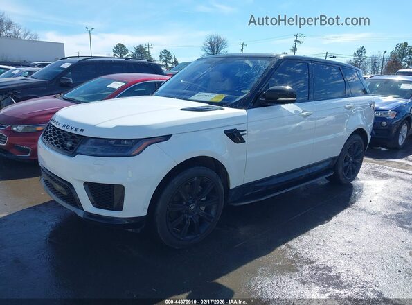 SALWR2SUXMA756407 2021 LAND ROVER RANGE ROVER SPORT Белый Передняя левая четверть