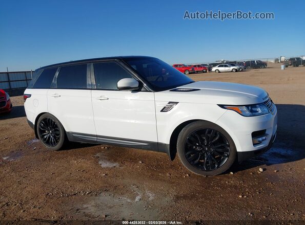 SALWR2VF0GA636102 2016 LAND ROVER RANGE ROVER SPORT Белый Вид задней части салона