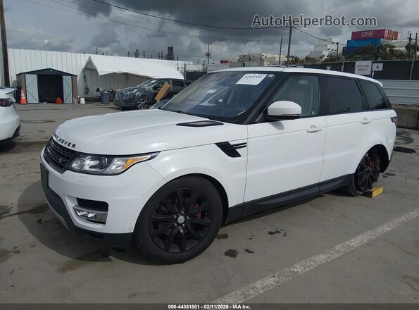 SALWR2VF5GA572364 2016 LAND ROVER RANGE ROVER SPORT White Przód lewy