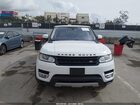 2016 Land Rover Range Rover Sport 3.0l V6 Supercharged Hse White vin: SALWR2VF5GA572364
