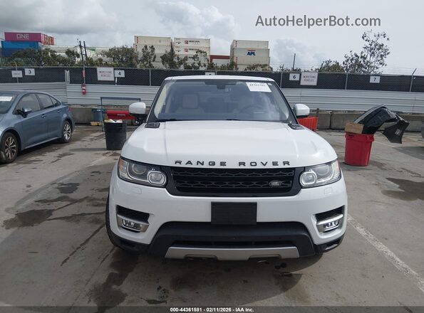 SALWR2VF5GA572364 2016 LAND ROVER RANGE ROVER SPORT White Widok zestawu wskaźników